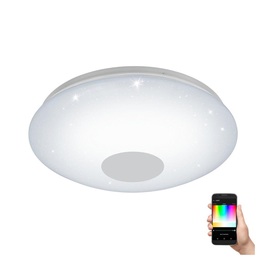 Eglo 33218 - LED RGBW Stmievateľné stropné svietidlo VOLTAGO-C LED/17W/230V 2700-6500K pr. 38 cm