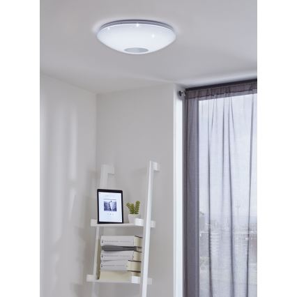 Eglo 33218 - LED RGBW Stmievateľné stropné svietidlo VOLTAGO-C LED/17W/230V 2700-6500K pr. 38 cm