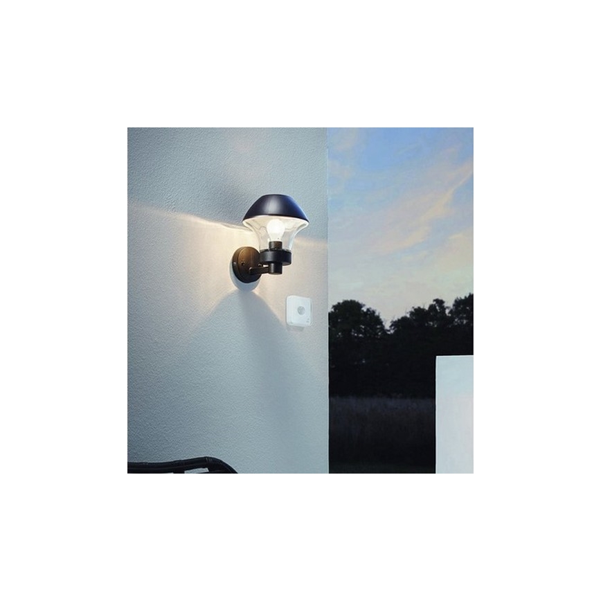 Eglo 33236 - Vonkajší pohybový a súmrakový senzor CONNECT SENSOR 3xAA 12 m biely IP44