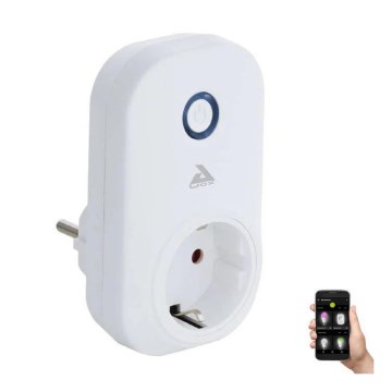 Eglo 33237 - Inteligentná zásuvka Connect plug 2300W SCHUKO