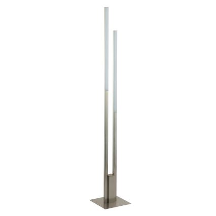 Eglo 33323 - LED RGBW Stmievateľná stojacia lampa FRAIOLI-C 2xLED/17W/230V 2700-6500K matný chróm