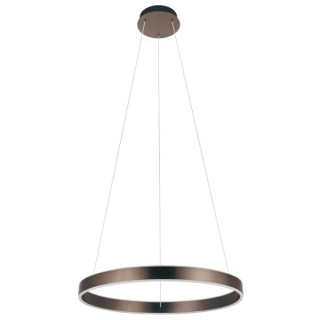 Eglo 33483 - Závesný LED luster ALCAZABA na lane, 2× LED 18 W, 230 V, 3000 K, priemer 55 cm, bronzový
