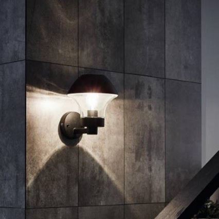 Eglo 33567 - LED Stmievateľné vonkajšie nástenné svietidlo VERLUCCA-C 1xE27/9W/230V IP44