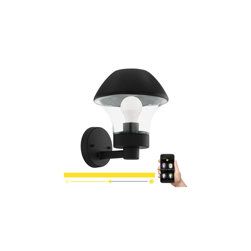 Eglo 33567 - LED Stmievateľné vonkajšie nástenné svietidlo VERLUCCA-C 1xE27/9W/230V IP44