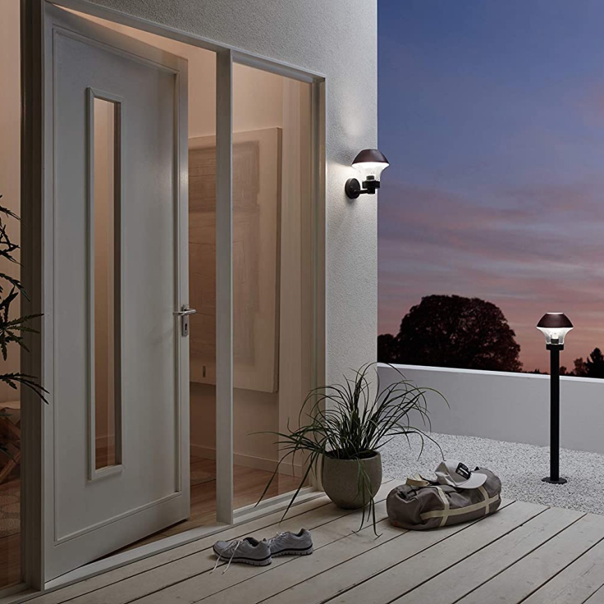 Eglo 33568 - LED stmievateľná vonkajšia lampa VERLUCCA-C 1xE27/9W/230V IP44