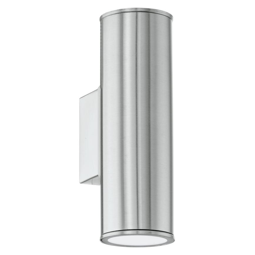 Eglo 33582 - LED RGBW Stmievateľné vonkajšie nástenné osvetlenie RIGA 2xGU10/5W/230V IP44