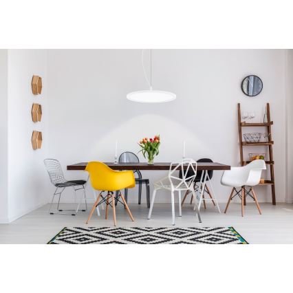Eglo 33675 - LED RGBW Stmievateľný luster na lanku CERIGNOLA-C LED/21W/230V 2700-6500K + diaľkové ovládanie