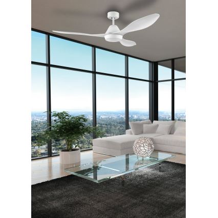 Eglo - LED Stropný ventilátor LED/18W/230V + DO