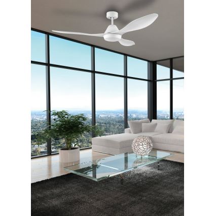 Eglo 35015 - LED Stropný ventilátor ANTIBES LED/18W/230V + DO