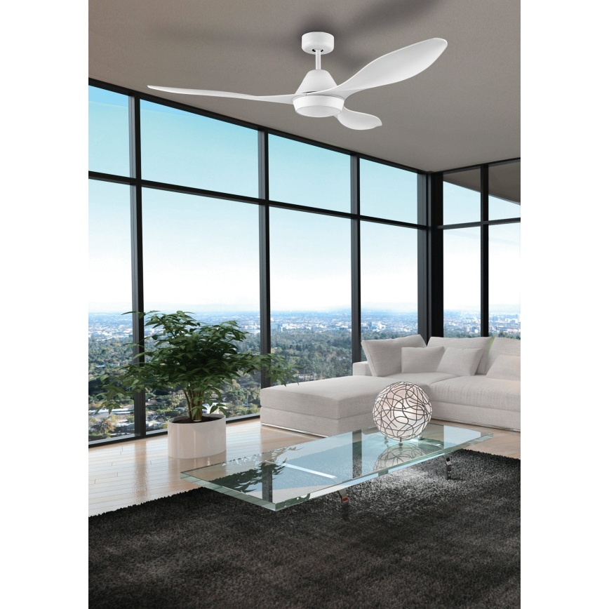 Eglo - LED Stropný ventilátor LED/18W/230V + DO