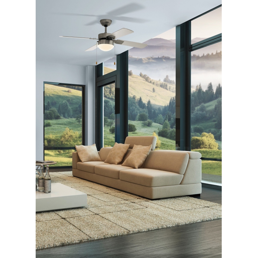 Eglo - Stropný ventilátor 1xE14/60W/230V