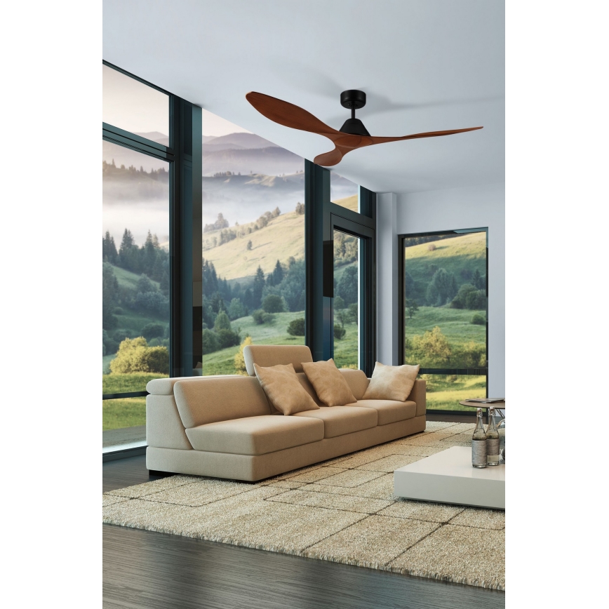 Eglo - Stropný ventilátor 45W/230V + DO