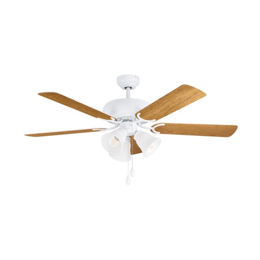 Eglo - Stropný ventilátor 3xE27/40W/230V biela