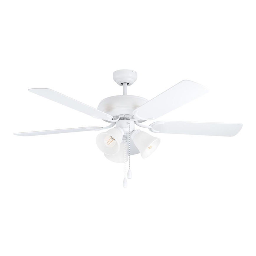 Eglo 35076 - Stropný ventilátor LAS PALMAS 3xE27/40W/230V biela