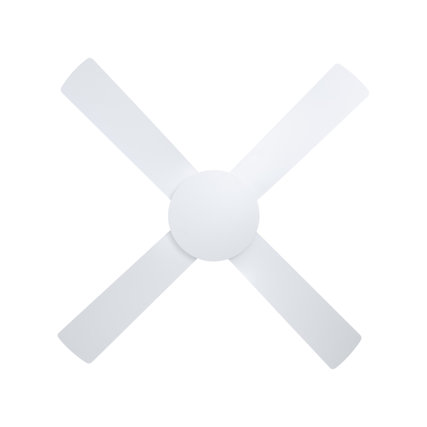 Eglo - Stropný ventilátor 52W/230V + DO biela