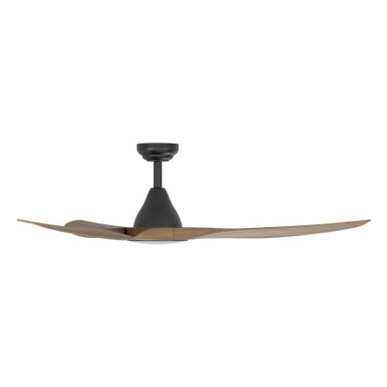 Eglo - LED stropný ventilátor LED/19W/230V pr. 132 cm hnedý + diaľkové ovládanie