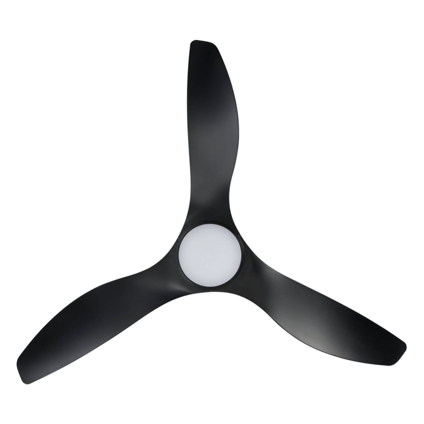 Eglo - LED stropný ventilátor LED/20W/230V 3000/4000/5000K priemer 132 cm čierny + diaľkové ovládanie