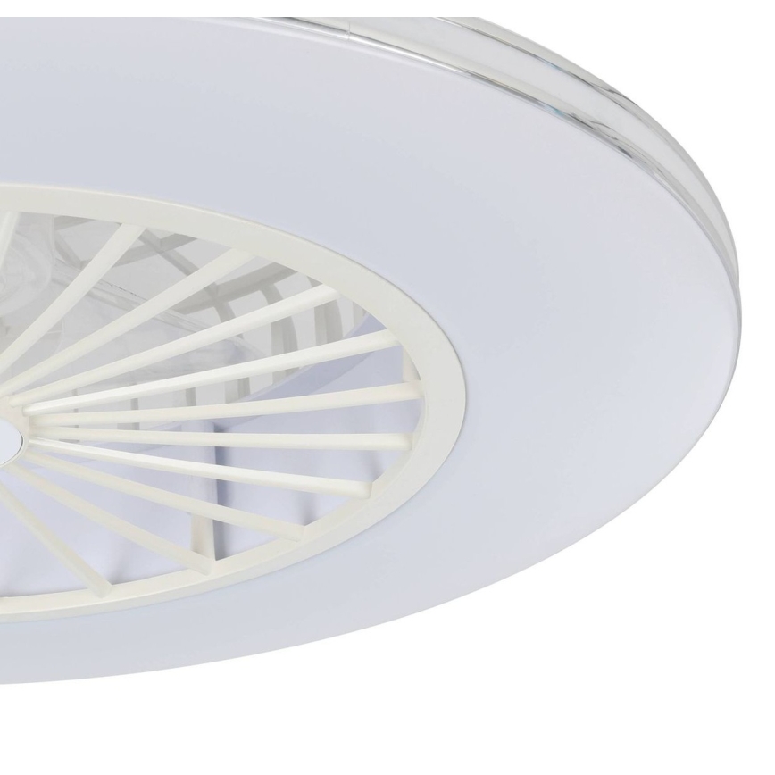 Eglo - stmievateľný LED stropný ventilátor 3xLED/12,6W/230V 2700-6500K priemer 55 cm biely + diaľkové ovládanie