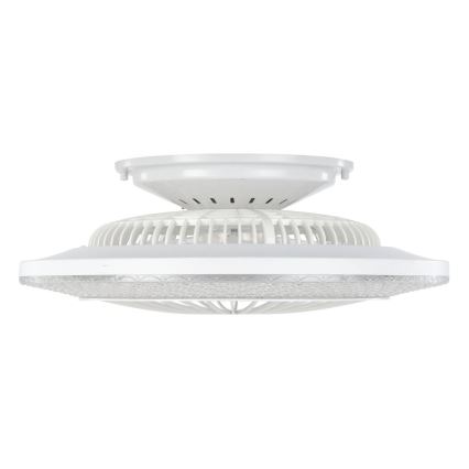 Eglo - LED stmievateľný stropný ventilátor 3xLED/12,6W/230V 2700-6500K pr. 55 cm biela + diaľkové ovládanie