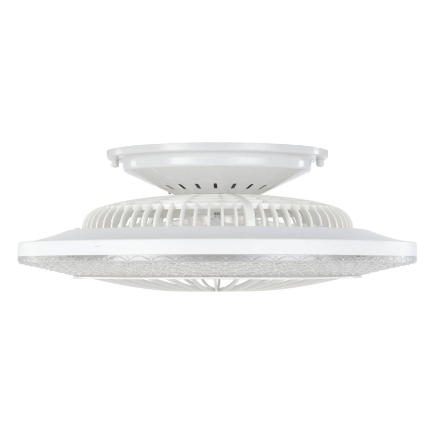 Eglo - LED stmievateľný stropný ventilátor 3xLED/12,6W/230V 2700-6500K pr. 55 cm biela + diaľkové ovládanie