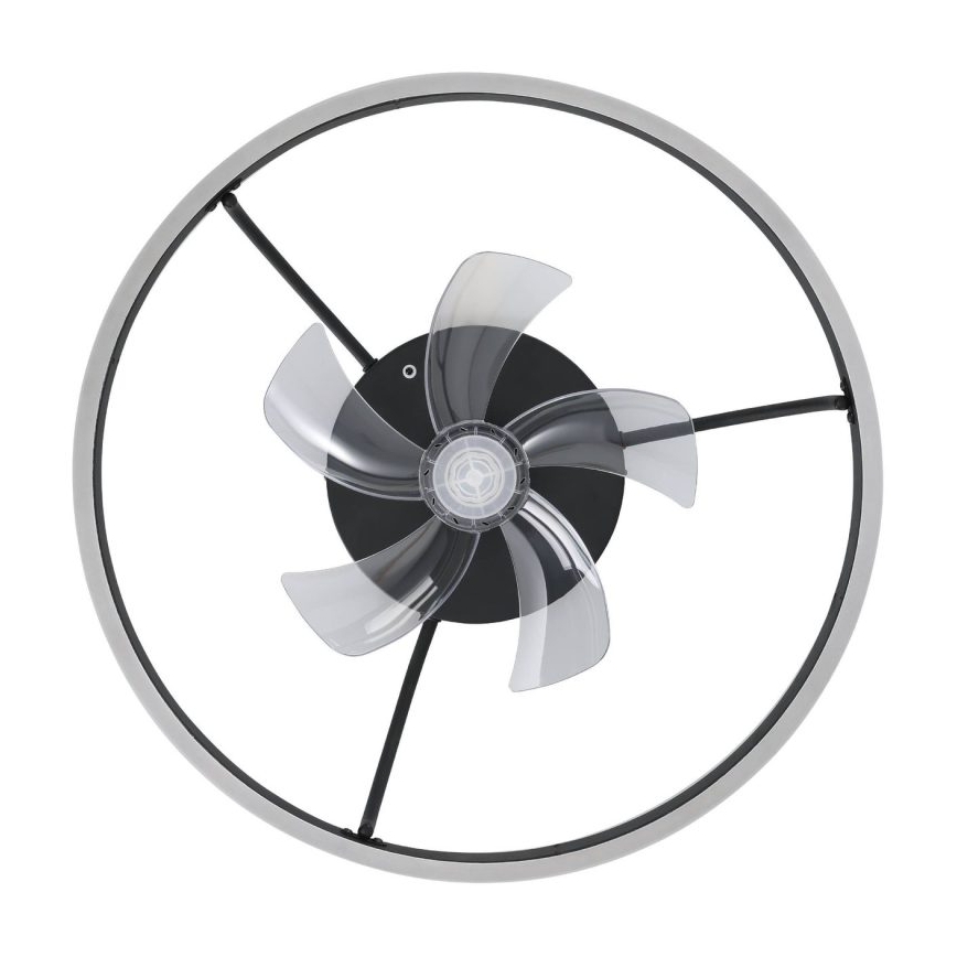 Eglo - LED RGBW Stmievateľný stropný ventilátor LED/36W/230V 3000-6500K čierna + diaľkové ovládanie