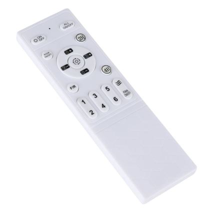 Eglo - LED RGBW zatemnljiv stropni ventilator 3xLED/8,5W/230V+LED/6W 2700-6500K premer 48 cm črna + daljinski upravljalnik