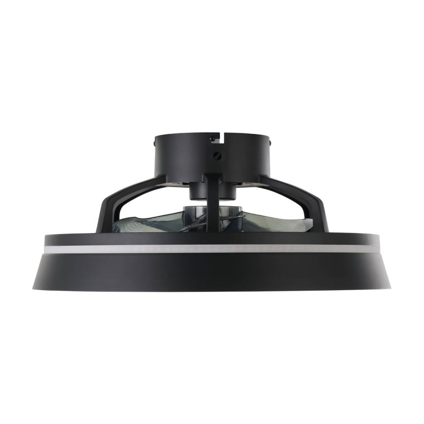 Eglo - LED RGBW Stmievateľný stropný ventilátor 3xLED/8,5W/230V+LED/6W 2700-6500K pr. 48 cm čierny + diaľkové ovládanie