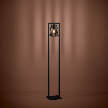 Eglo - Stojacia lampa 1xE27/40W/230V čierna