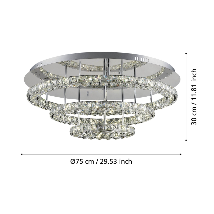 Eglo - LED Stropné svietidlo LED/61W/230V