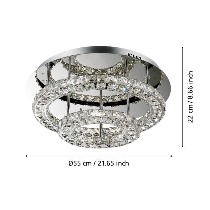 Eglo - LED Stropné svietidlo LED/30,5W/230V