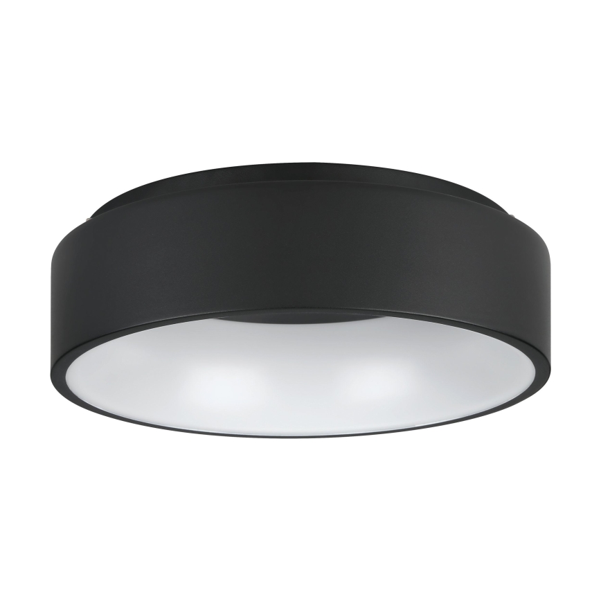Eglo - LED Stmievateľné stropné svietidlo LED/25,5W/230V 3000K čierna