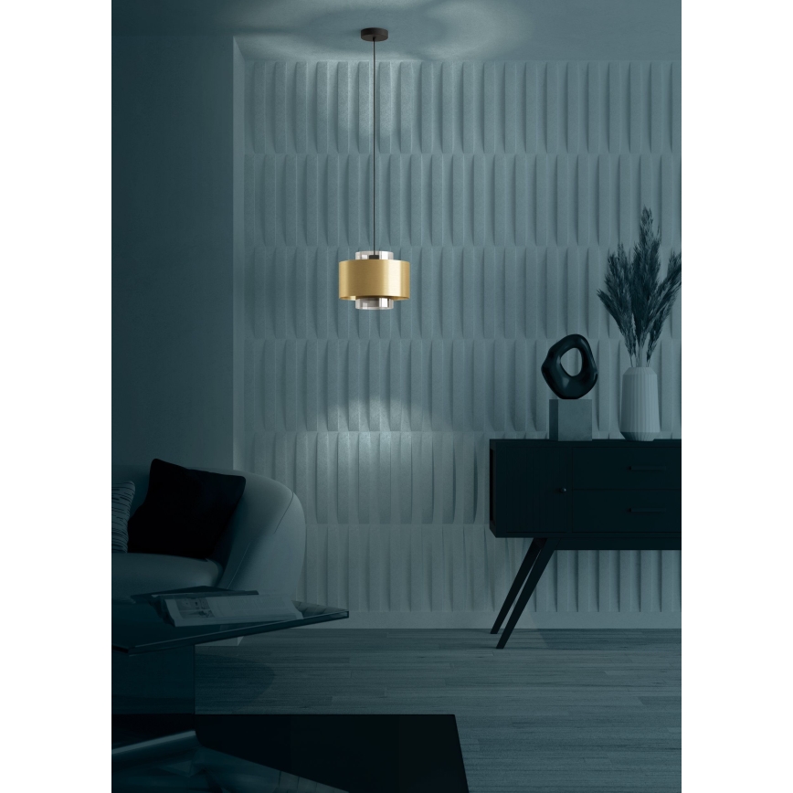 Eglo - Luster na lanku 1xE27/40W/230V zlatá