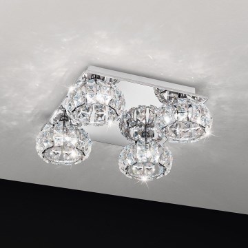Eglo 39009 - LED stropné svietidlo CORLIANO 4xLED/5W/230V
