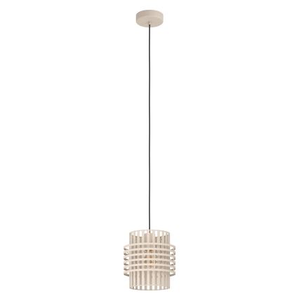 Eglo - Luster na lanku 1xE27/40W/230V pr. 21 cm krémová