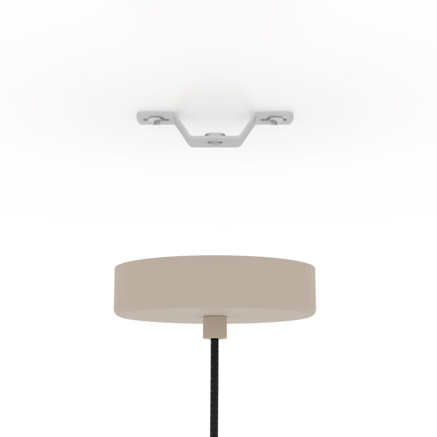 Eglo - Luster na lanku 1xE27/40W/230V pr. 21 cm krémová