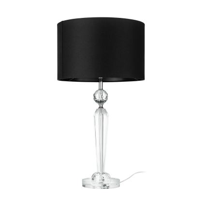 Eglo - Stolná lampa 1xE27/40W/230V čierna