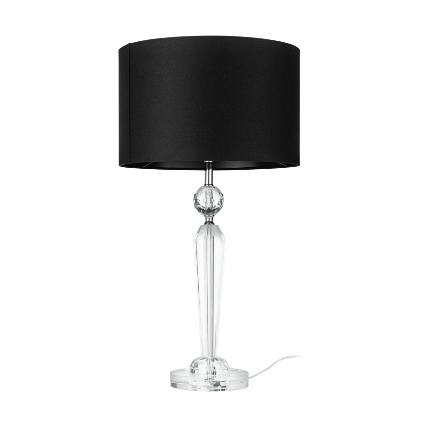 Eglo - Stolná lampa 1xE27/40W/230V čierna