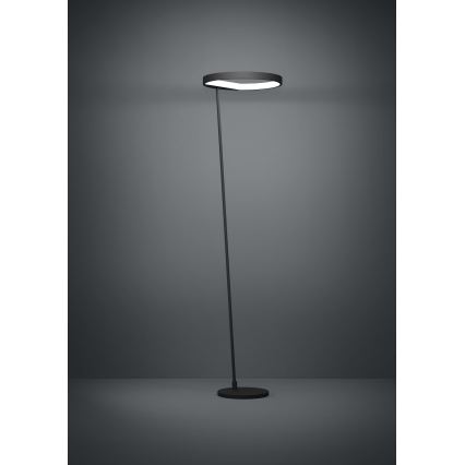 Eglo - LED Stmievateľná stojacia lampa LED/23W/230V 3000K čierna