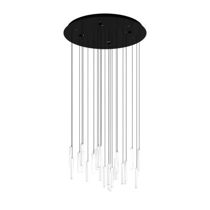 Eglo - LED Stmievateľný luster na lanku 6xLED/4,2W/230V 3000K číra
