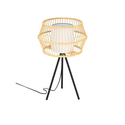 Eglo - Stolná lampa 1xE27/40W/230V bambus