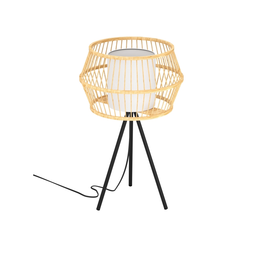 Eglo - Stolná lampa 1xE27/40W/230V bambus