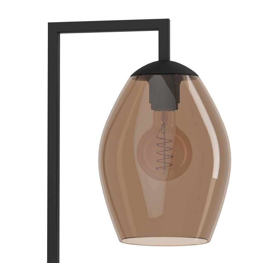 Eglo - Stojacia lampa 1xE27/40W/230V hnedá