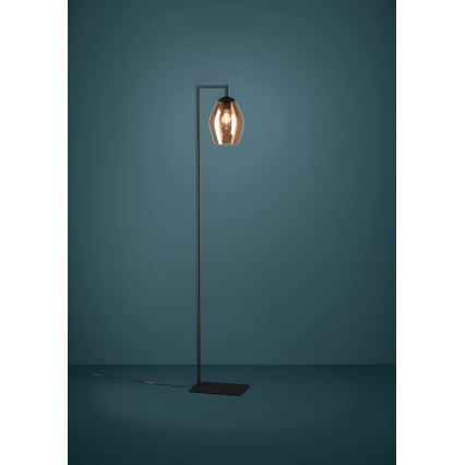 Eglo - Stojacia lampa 1xE27/40W/230V hnedá