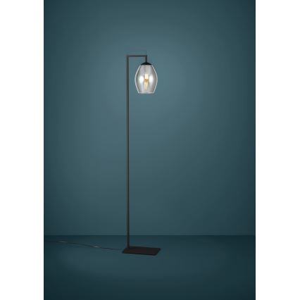 Eglo - Stojacia lampa 1xE27/40W/230V dymová