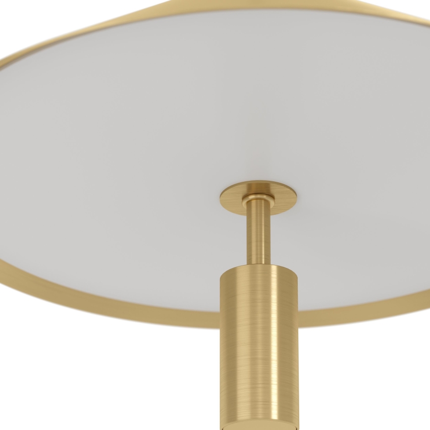 Eglo - LED Stmievateľný luster na lanku 3xLED/12W/230V 3000K zlatá