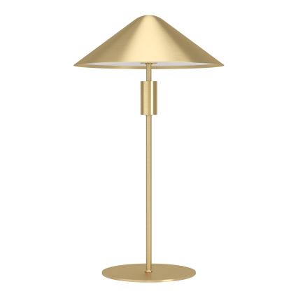 Eglo - LED Stmievateľná stolná lampa LED/12W/230V 3000K zlatá