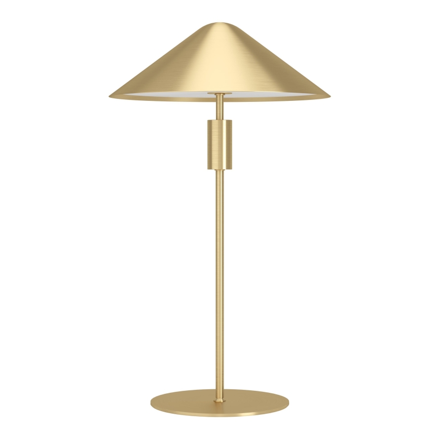 Eglo - LED Stmievateľná stolná lampa LED/12W/230V 3000K zlatá