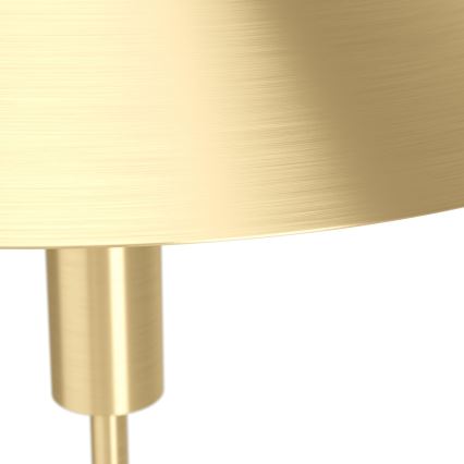 Eglo - LED Stmievateľná stolná lampa LED/12W/230V 3000K zlatá