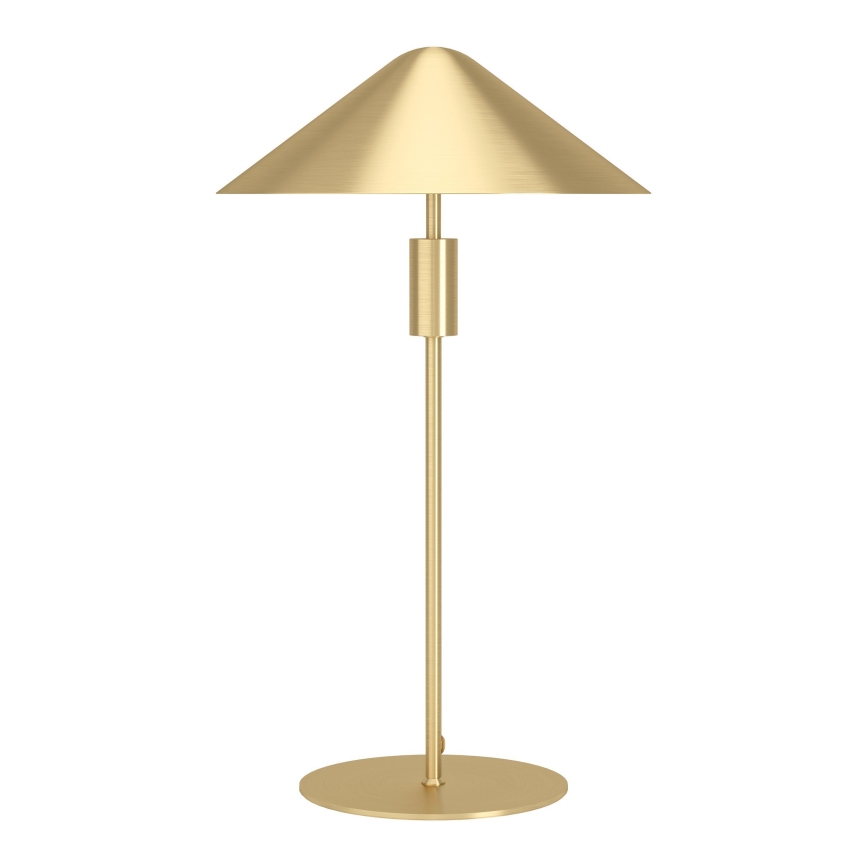 Eglo - LED Stmievateľná stolná lampa LED/12W/230V 3000K zlatá