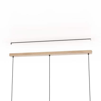 Eglo - Luster na lanku 3xE27/25W/230V béžová